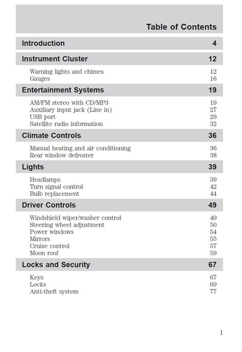 mazda tribute 2009 owners manual Doc