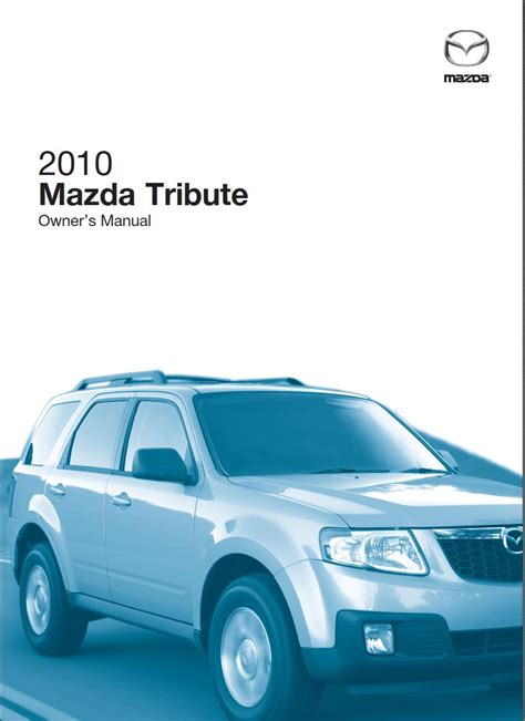 mazda tribute awd 2010 owners manual Doc