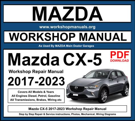 mazda workshop manual download Reader