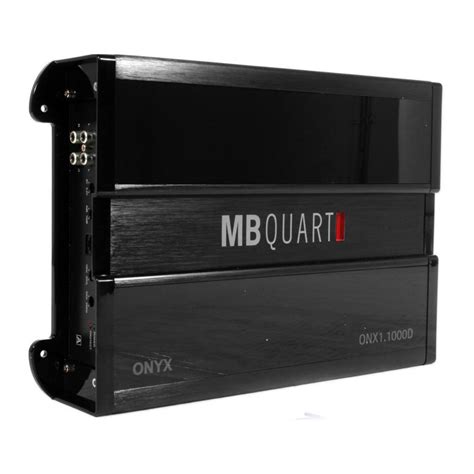 mb quart onx1 2000d car amplifiers owners manual Doc
