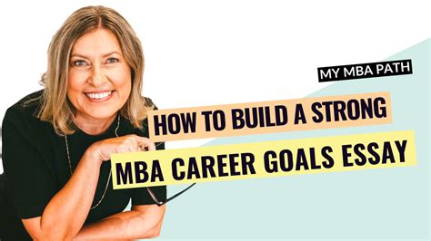 mba career goals essay Doc