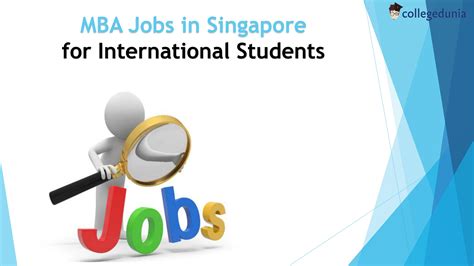 mba jobs in singapore