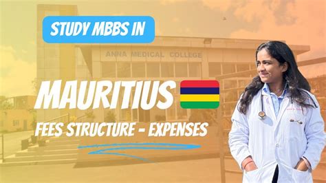 MBBS in Mauritius fees structure for Indian students