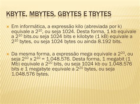 mbytes a gbytes