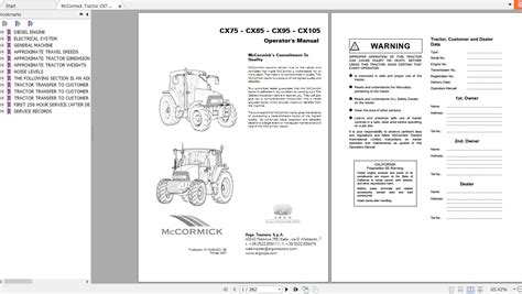 mccormick tractors cx105 parts Ebook PDF