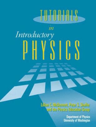 mcdermott schaffer tutorials in introductory physics solutions PDF