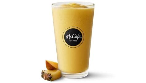 mcdonald's mango and pineapple smoothie