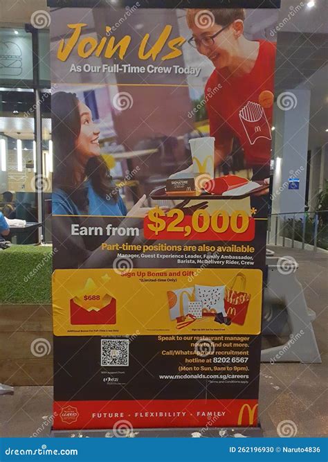 mcdonald part time job singapore pay