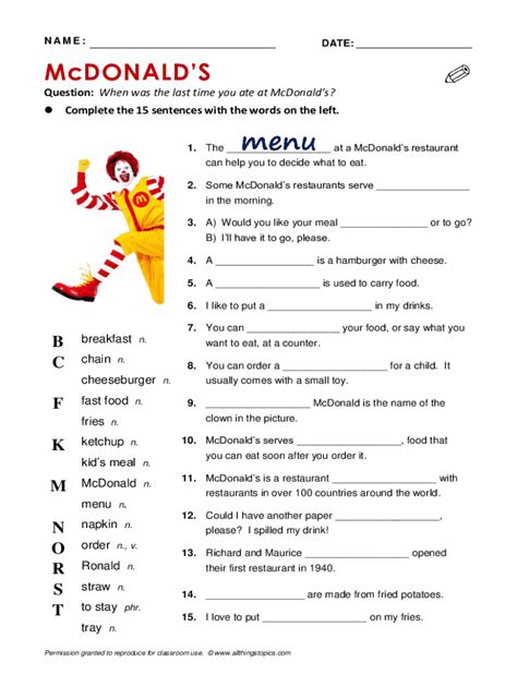 mcdonalds frs question and answers Ebook Reader