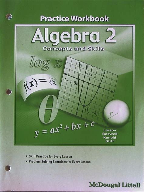 mcdougal littell algebra 2 practice workbook teacher edition online Doc