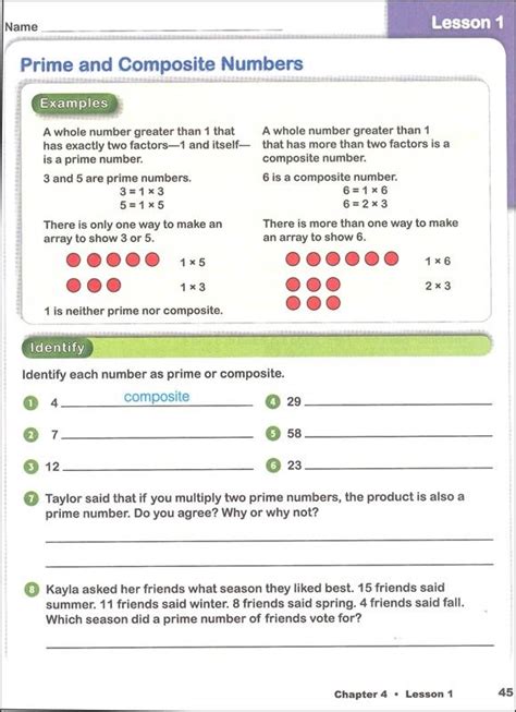 mcgraw hill 5th grade math workbook answers Doc