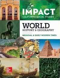 mcgraw hill impact world history and geography