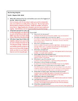 mcgraw hill wuthering heights study guide answers Doc