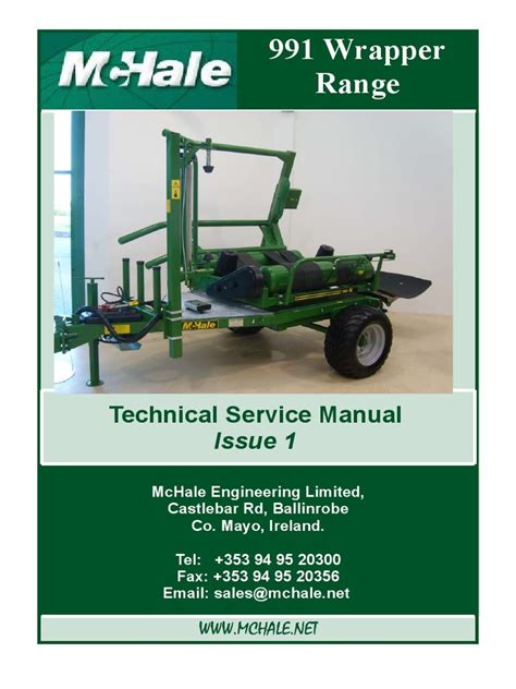 mchale 991 service manual user guide Epub