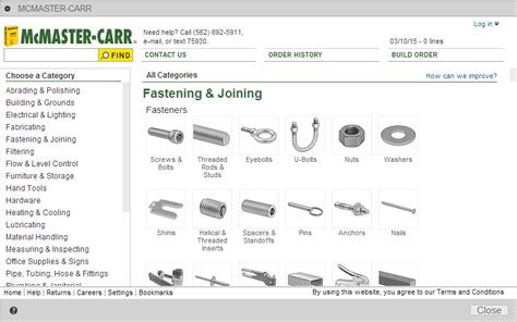 Mcmaster Carr Parts Catalog
