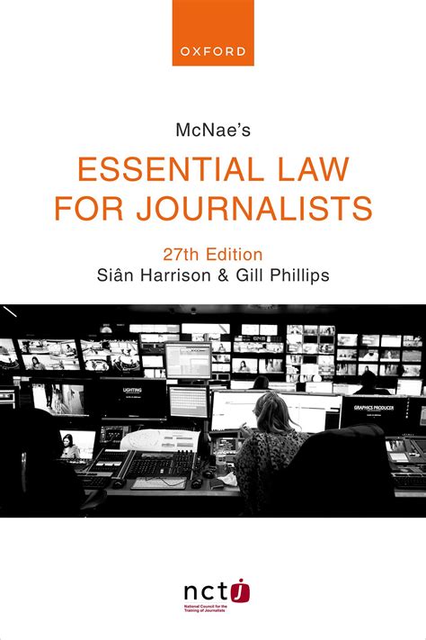 mcnaes essential law for journalists Reader