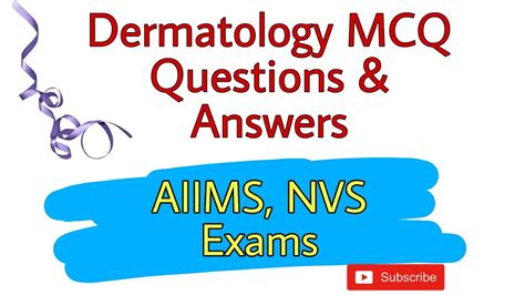 mcq dermatology questions and answers Doc