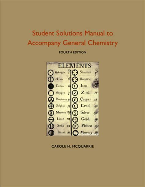 mcquarrie-general-chemistry-4th-edition-solutions-manual Ebook Epub