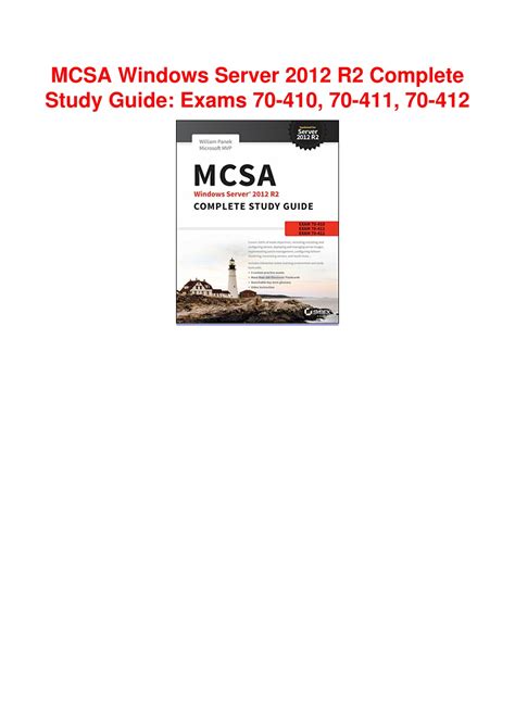 mcsa 70 410 study guide pdf Epub