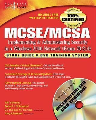 mcsa or mcse windows 2000 network security administration study guide 70 214 Reader