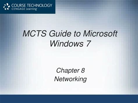 mcts guide to microsoft windows 7 chapter 3 answers PDF