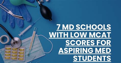 md schools with low mcat
