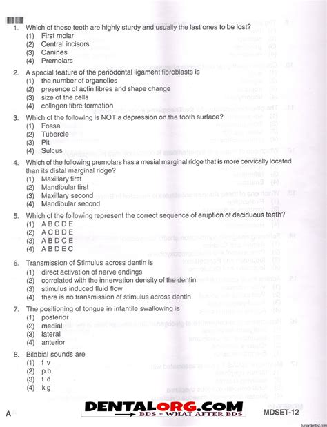 mds entrance question papers Reader