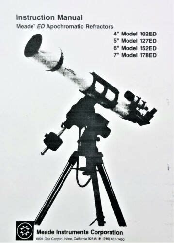 meade 127ed telescopes owners manual Epub