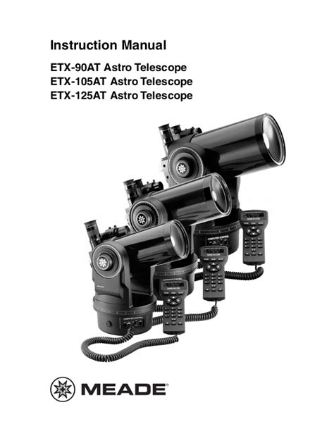 meade etx 90ec 105ec 125ec user guide Reader