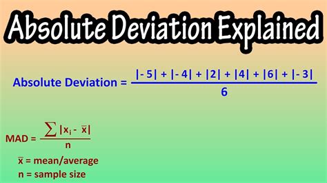 mean absolute deviation calculator