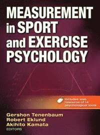 measurement in sport and exercise psychology with web resource Reader