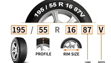 measurements of a tire