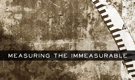 measuring the immeasurable measuring the immeasurable Doc