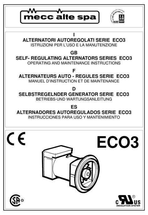 mecc alte eco3 series user guide Epub