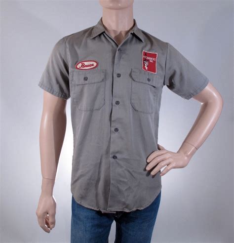 mechanic shirt vintage