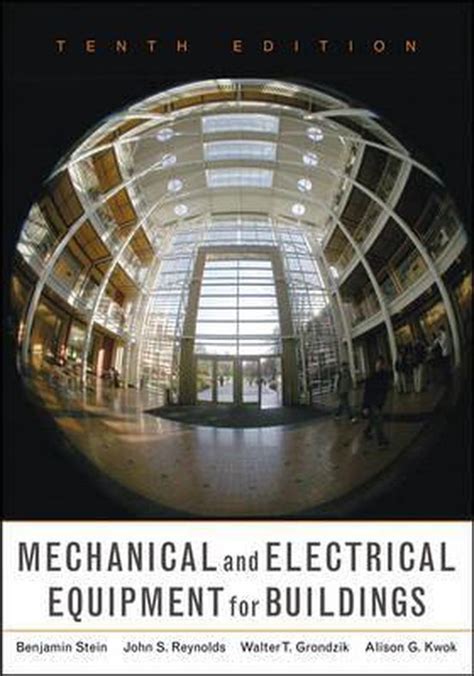 mechanical and electrical equipment for buildings 10th edition Kindle Editon