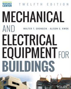 mechanical and electrical equipment for buildings 12 edition rar Epub