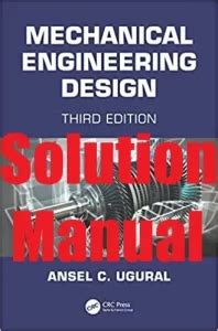 mechanical design ugural solution manual PDF