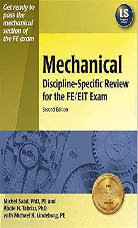 mechanical discipline specific review for the fe eit exam pdf pdf Reader