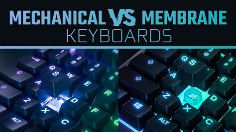 mechanical keyboard vs membrane