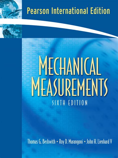 mechanical measurements beckwith 6th edition Kindle Editon
