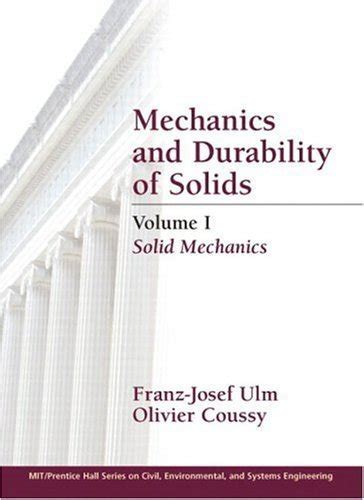 mechanics and durability of solids volume i Kindle Editon