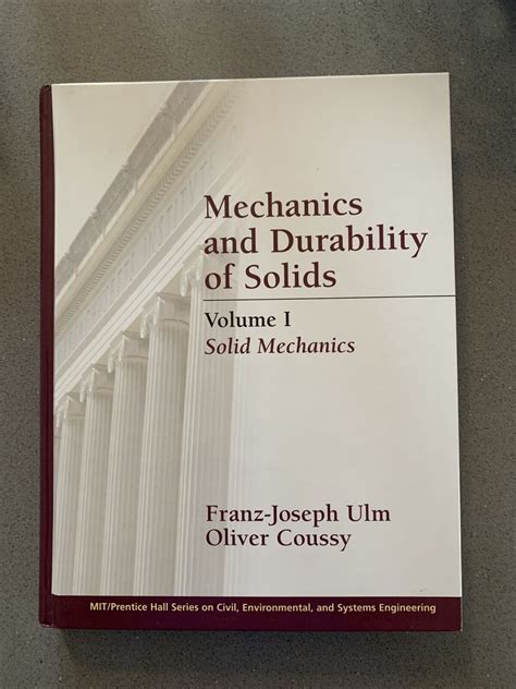 mechanics and durability of solids volume i Kindle Editon