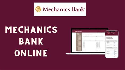 mechanics bank business login