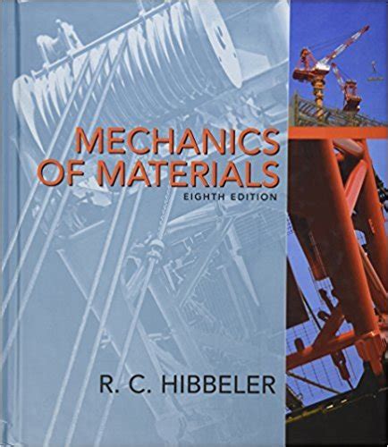 mechanics of materials 8th edition rc hibbeler solution manual PDF