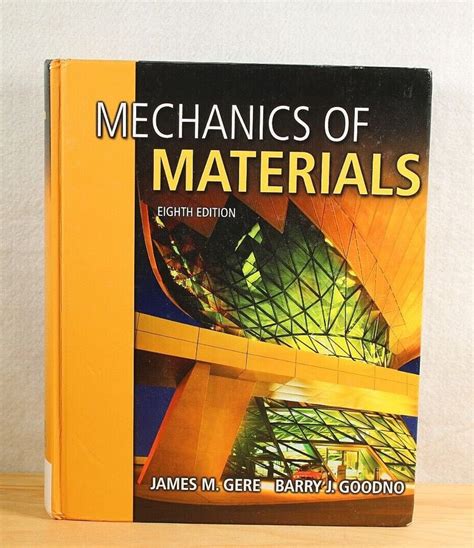 mechanics of materials gere goodno 8th edition pdf PDF