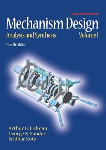 mechanism design analysis and synthesis erdman Doc