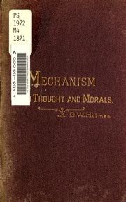 mechanism thought morals university afterthoughts PDF