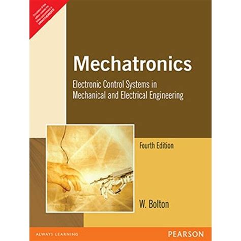 mechatronics 4th edition w bolton solutions manual Kindle Editon
