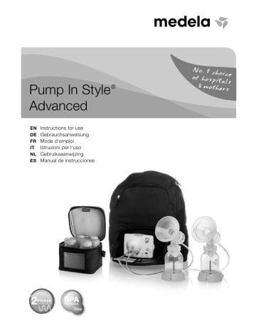 medela pump in style advanced manual Epub